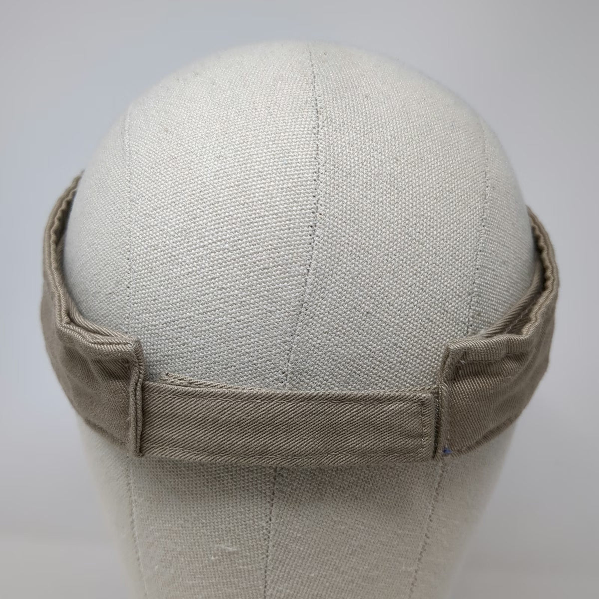 Souvenir DC Visor Beige One Size Washington D.C. USA Flag Strapback Hat