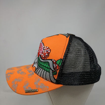 Forever Snapback Trucker Hat Multicolor OSFA Floral Bling American Tattoo Wear
