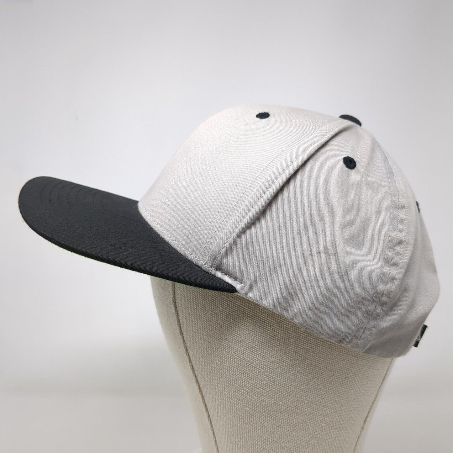 Pacific Headwear Adult Strapback Hat Gray One Size Adjustable Pro Model Blank