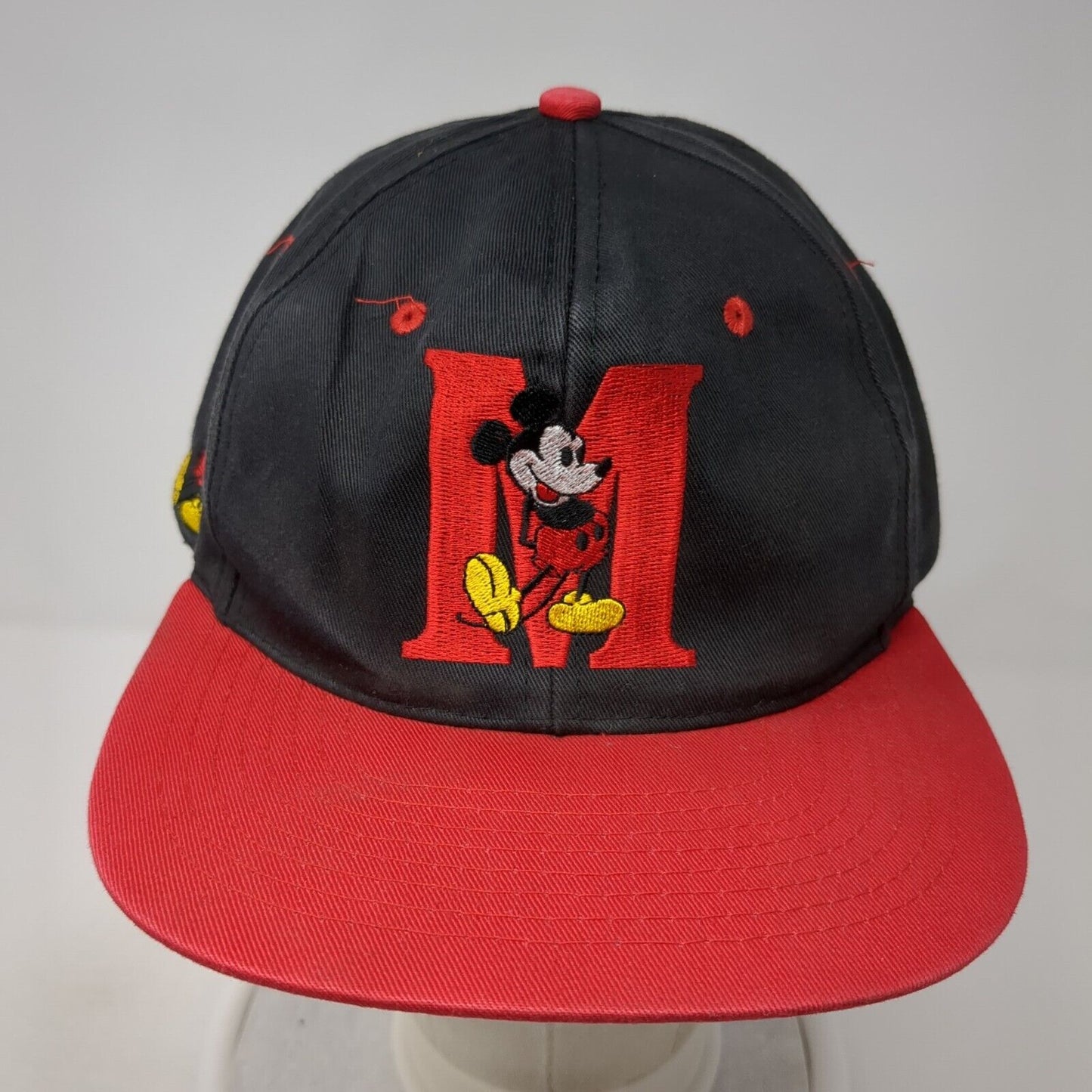 Mickey Mouse Snapback Hat Multicolor One Size Adjustable Fresh Caps