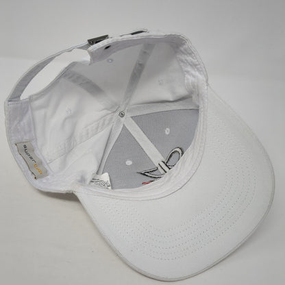 AZ Car Rental Slideback Baseball Cap White OS Adjustable Embroidered Super Cap