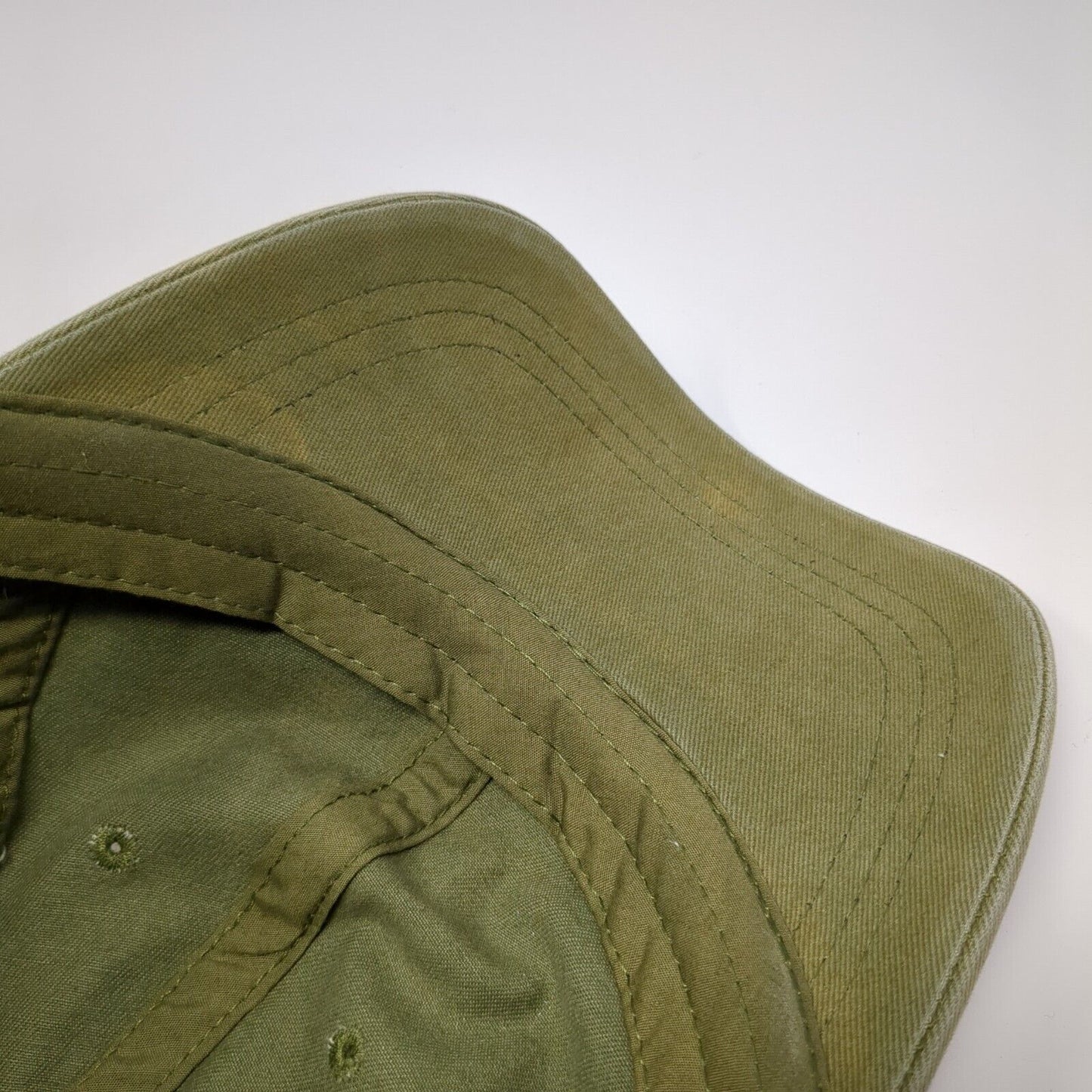 Unbranded Slideback Hat Green One Size Adjustable Blank 6 Panel Outdoor