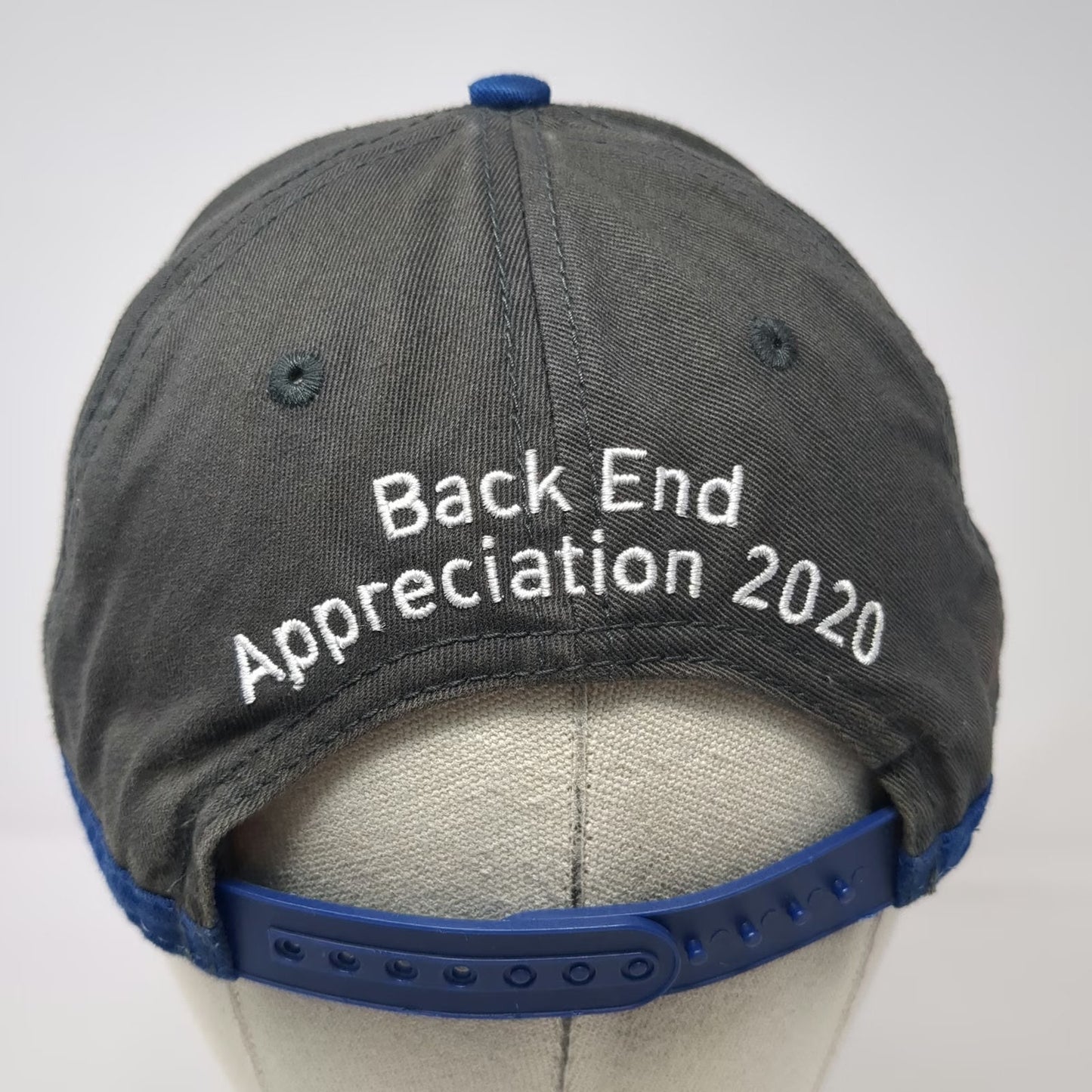 Lowe's Snapback Gray Blue One Size Back End Appreciation 2020 Corporate Hat
