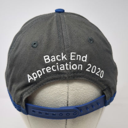 Lowe's Snapback Gray Blue One Size Back End Appreciation 2020 Corporate Hat