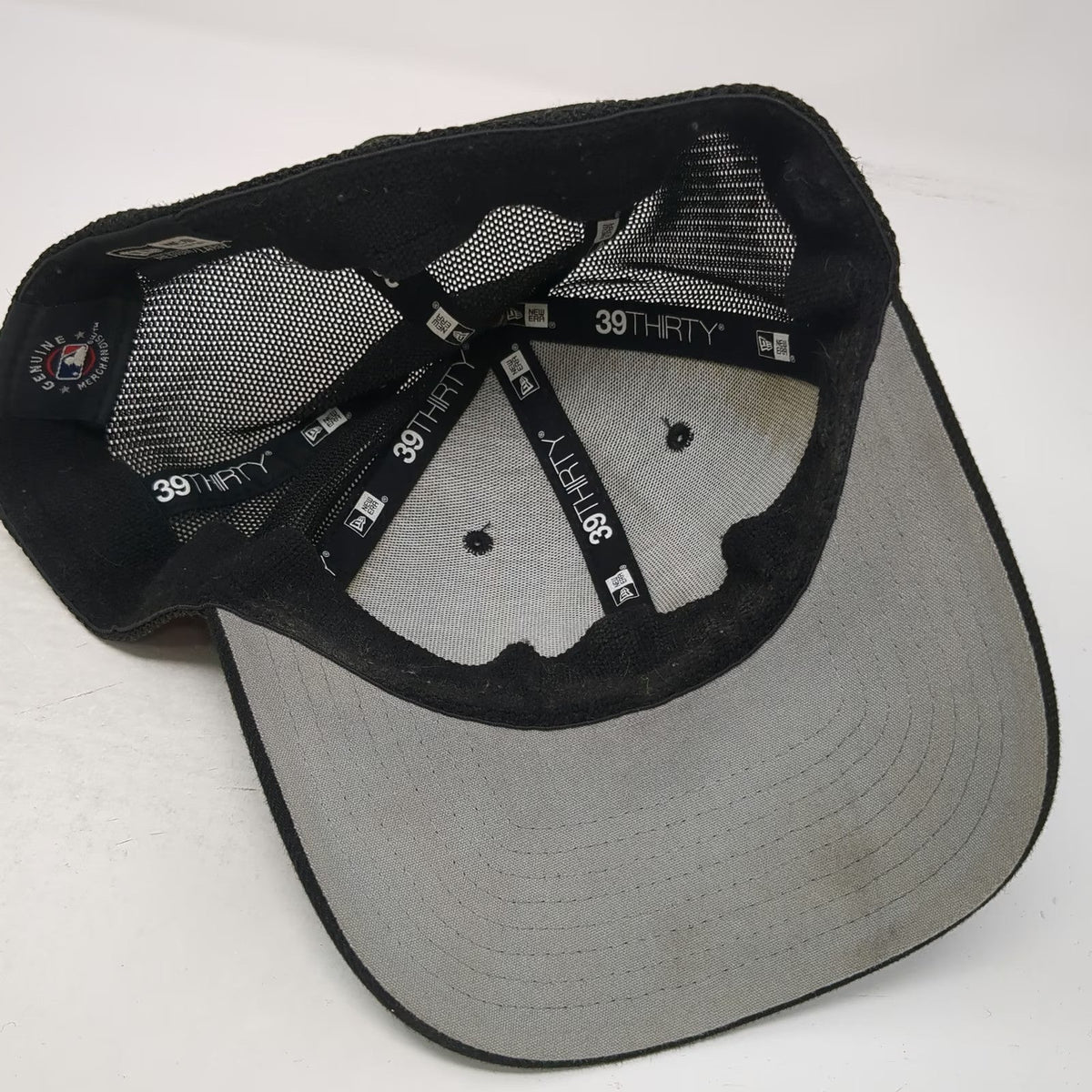New Era Baseball Cap Black L San Francisco Giants MLB Stretch Fit Hat 39THIRTY
