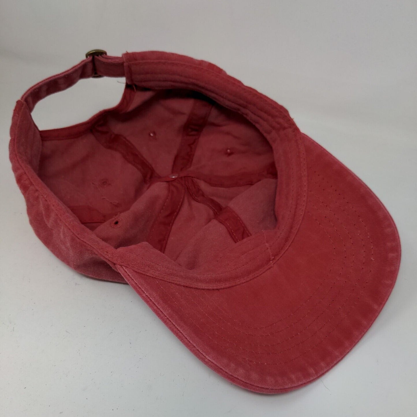 Unbranded Men's Slideback Hat Red Size OSFM Adjustable Blank