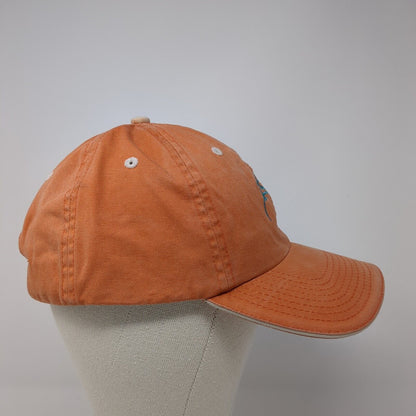 Reef Slideback Hat Orange One Size Adjustable Embroidered Fahrenheit