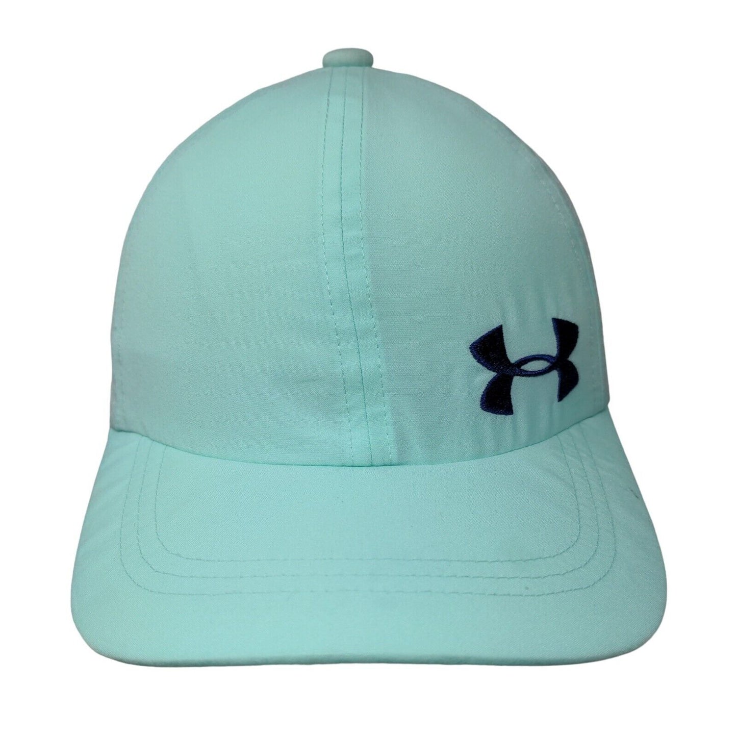 Under Armour Boy's Strapback Hat Green Blue Size OSFA Embroidered Logo