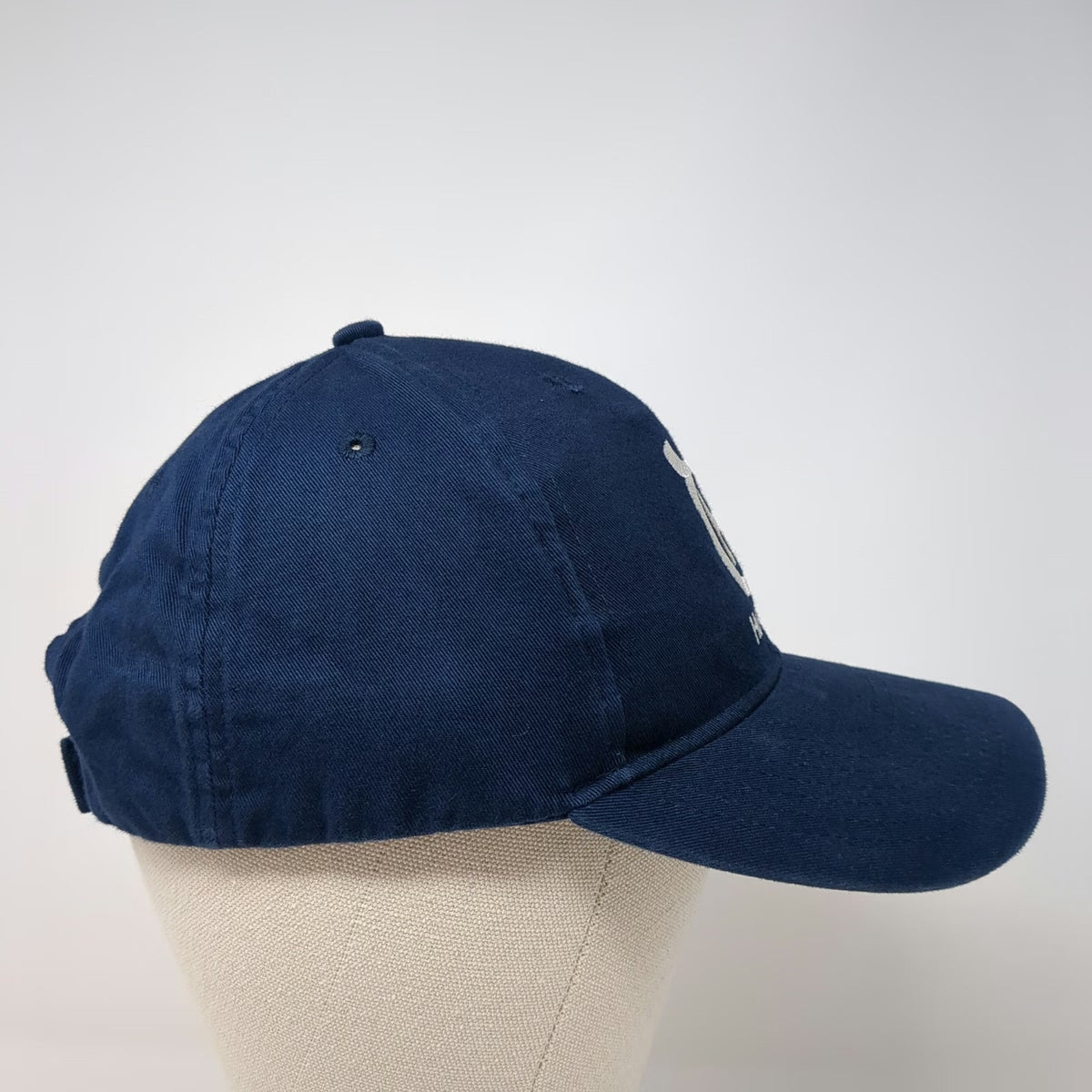 Cintas Husqvarna Logo Blue One Size Baseball Cap Hat Strapback Embroidered