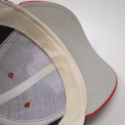 Chaminade Classic Sportswear Snapback Hat Blue Red OSFA USA Adjustable Vintage