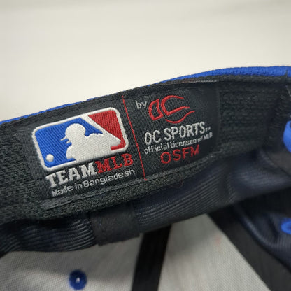 Texas Rangers MLB OC Sports Baseball Cap Blue OSFM Performance Curved Brim Hat