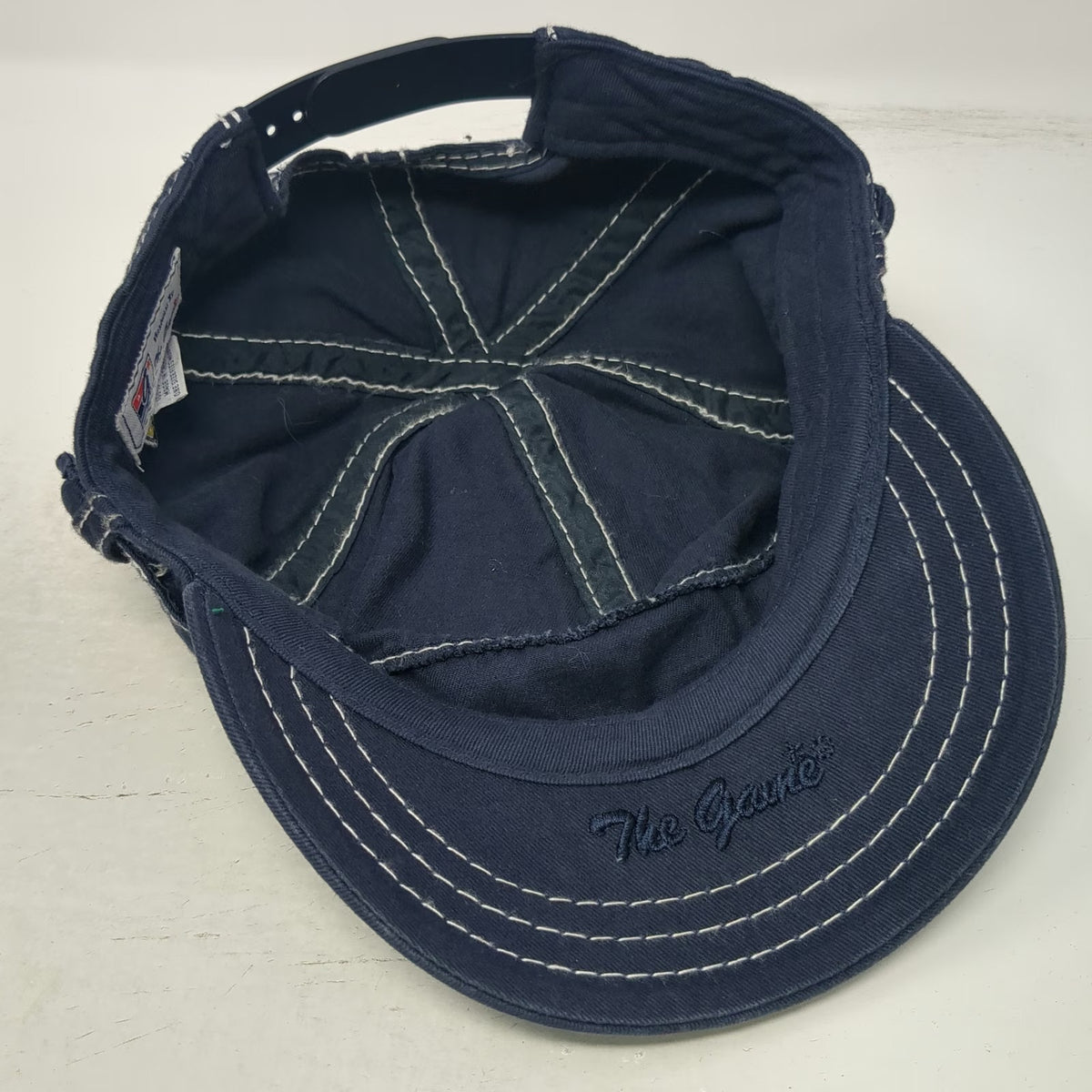 West Virginia Mountaineers NCAA The Game Blue Army Cap OS Contrast Snapback Hat