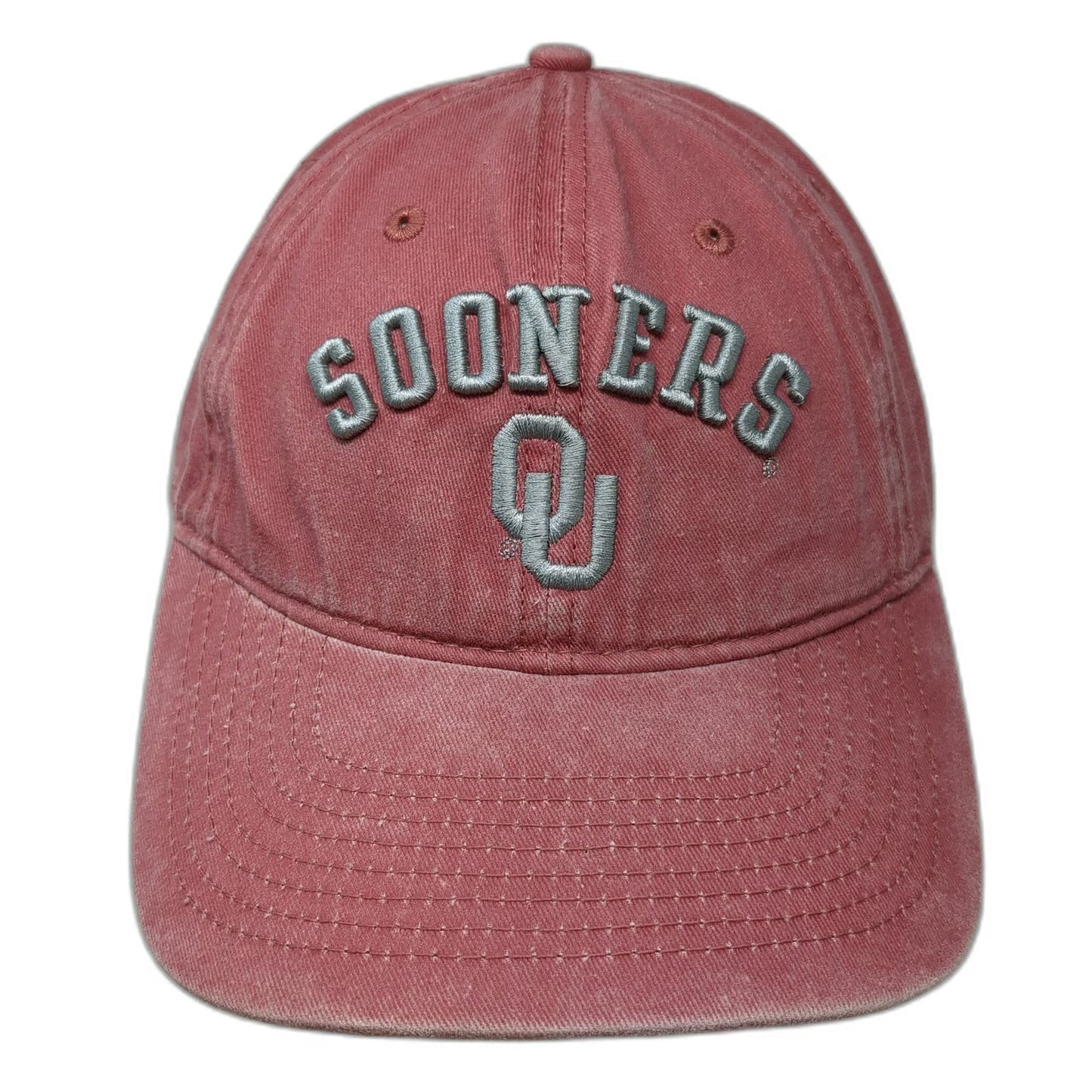 Oklahoma Sooners NCAA Champion Cap Hat Red One Size OSFM Embroidered Adjustable