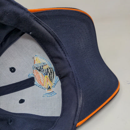 Surfware Hawaiian Classics Men's Snapback Hat Blue OSFA Embroidered Fish Logo