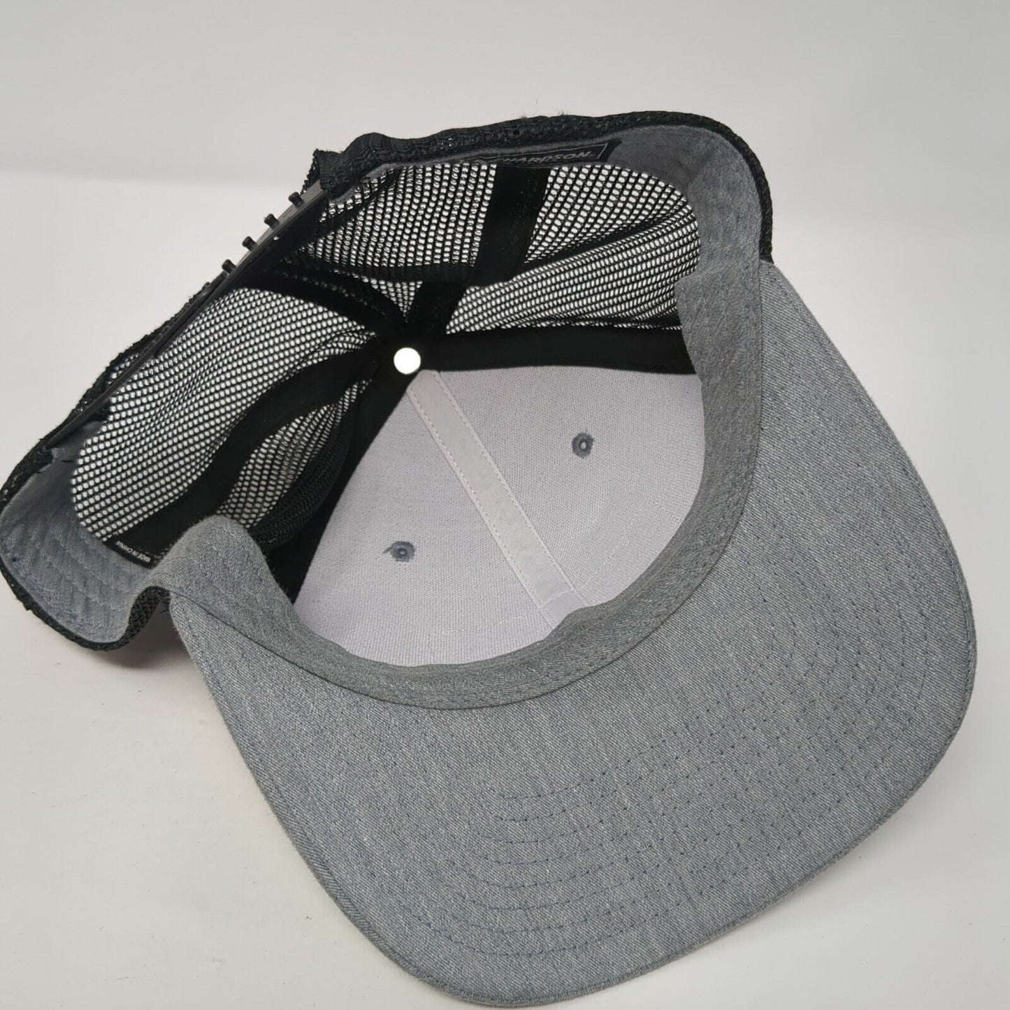 Idaho Est. 1890 Patch Snapback Mesh Back Trucker Hat Gray One Size