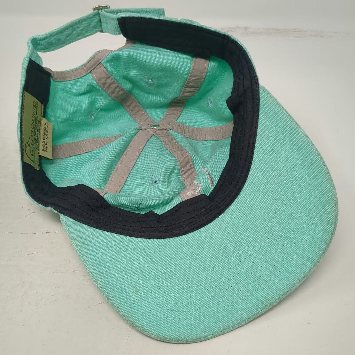 Outdoor Cap Baseball Blue One Size Ducks Unlimited Duck Head Embroidered Hat