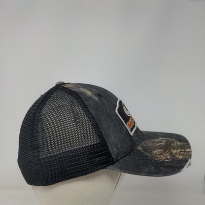 Mossy Oak Fitted Mesh Back Trucker Hat Camo Large/XL Outdoor Cap