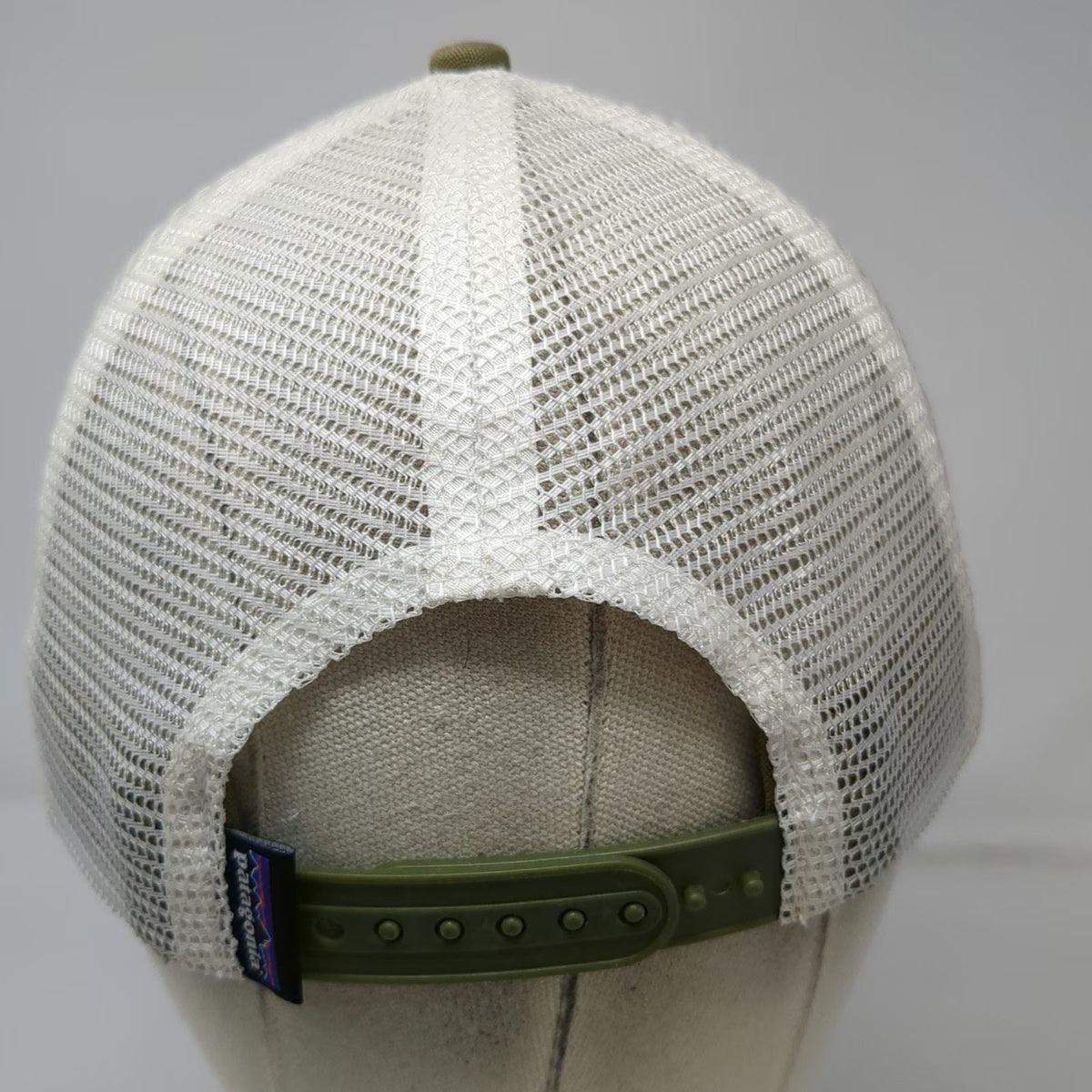 Patagonia Trucker Hat Green One Size Dirtbag Legend Fred Beckey Mesh Snapback
