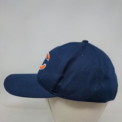 Tomorrow Men's Strapback Hat Blue OSFA Embroidered Chicago Bears Logo Polyester