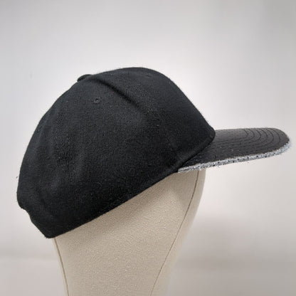 Rocawear Classics Snapback Hat Black One Size Adjustable Embroidered