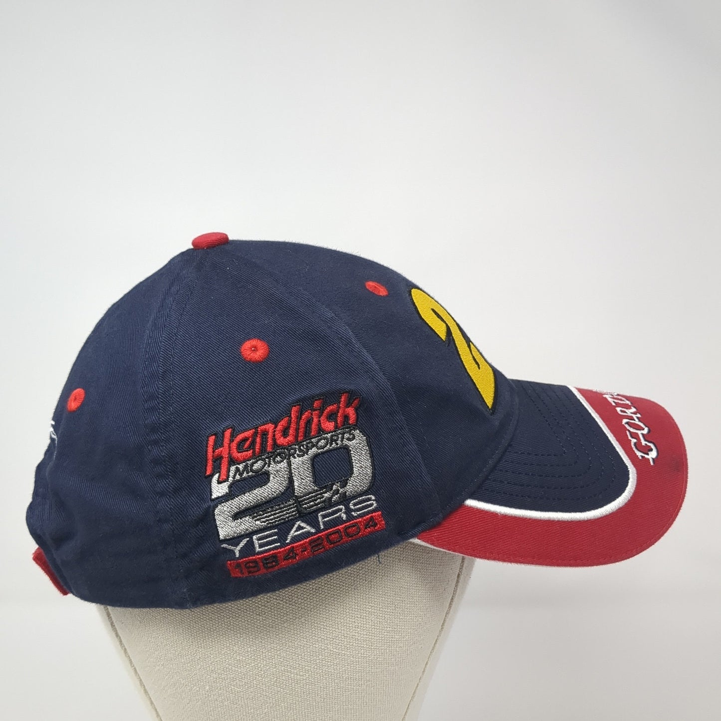 24 Gordon Strapback Hat Blue One Size Adjustable Hendrick Motorsports