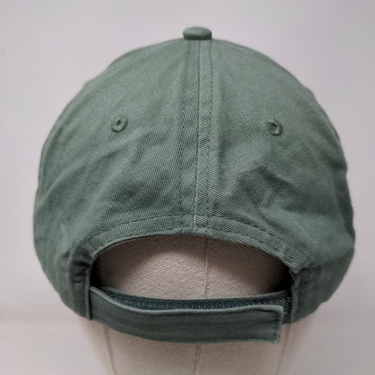 God's Army Strapback Hat Green One Size Adjustable 6 Panel Big X