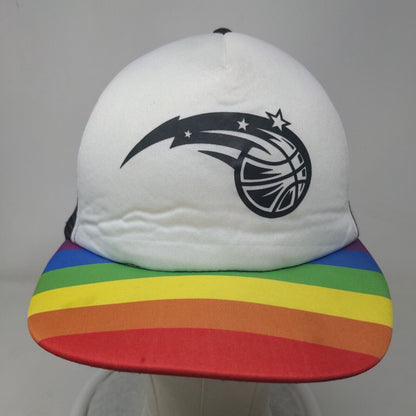 HitWear Men's Snapback Mesh Back Hat Multicolor OSFA Graphic Orlando Magic Logo