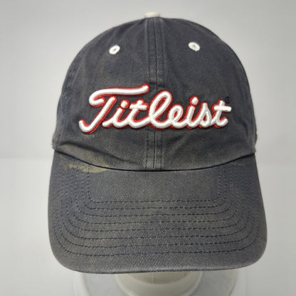 Titleist USA Flag Slideback Hat Gray One Size Adjustable Embroidered