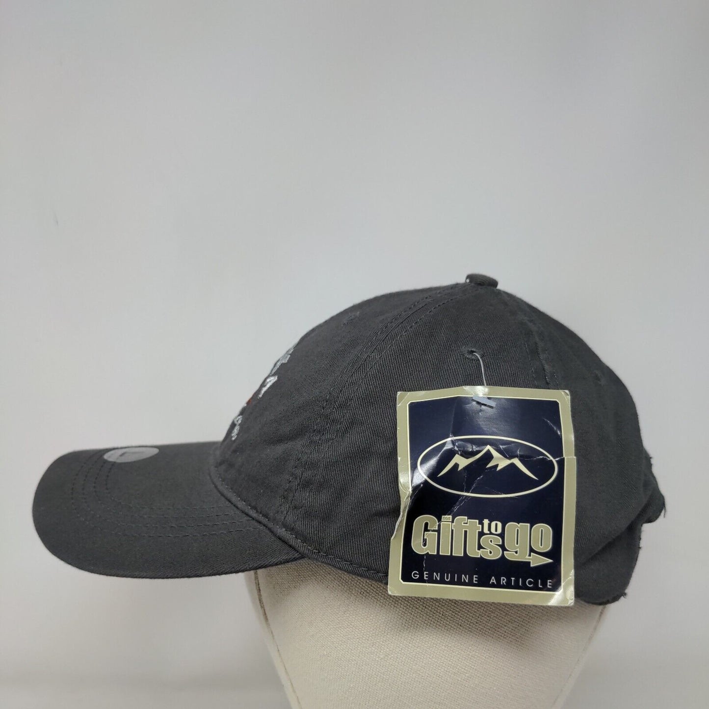 Alaska The Last Frontier Slideback Hat Gray Large Prairie Mountain W/Tags