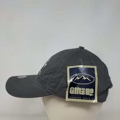Alaska The Last Frontier Slideback Hat Gray Large Prairie Mountain W/Tags
