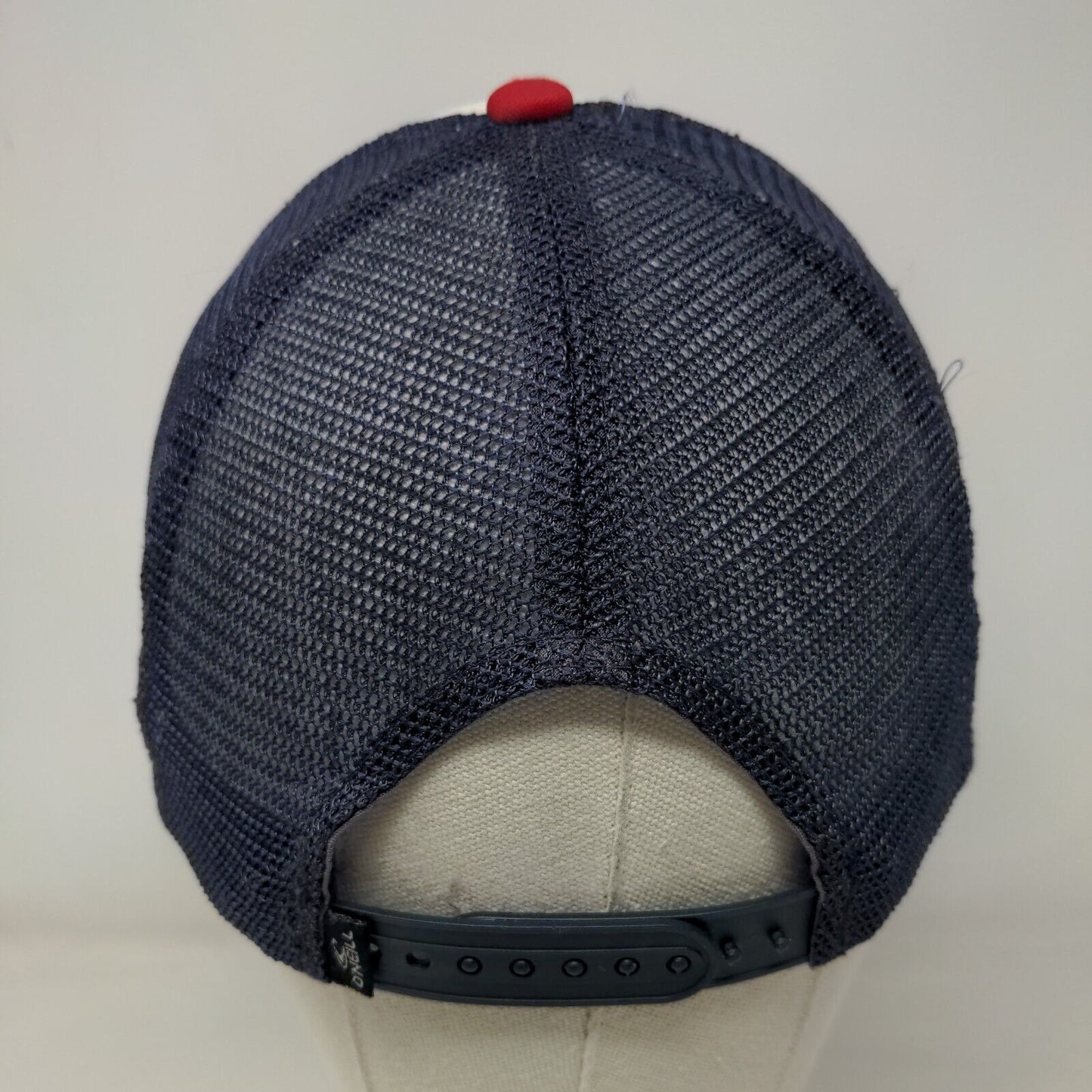 O'Neill Snapback Trucker Hat Multicolor OSFA Adjustable Patriotic Mesh Back