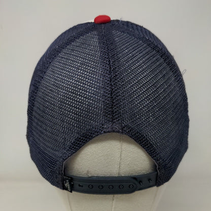 O'Neill Snapback Trucker Hat Multicolor OSFA Adjustable Patriotic Mesh Back