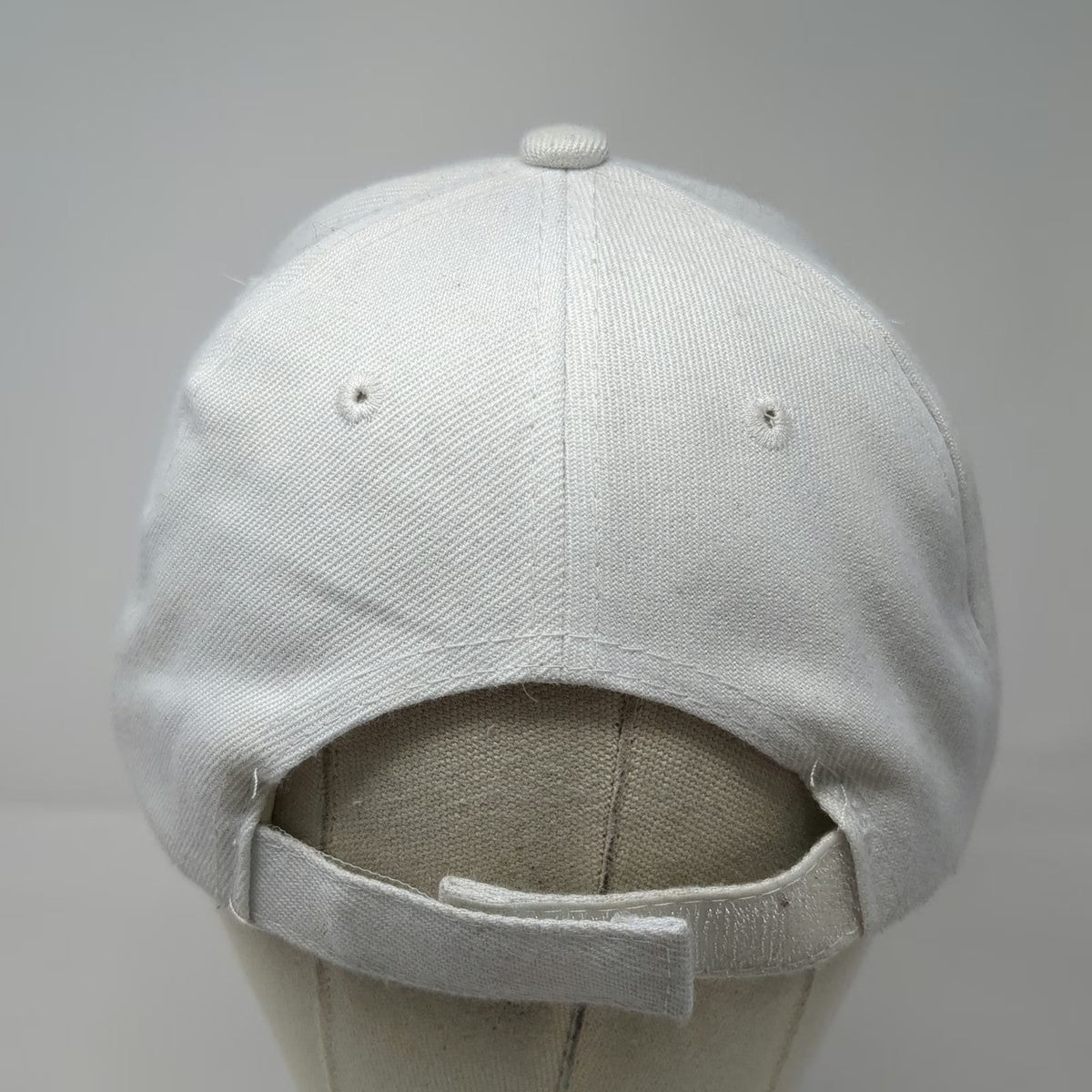 Native Pride White Baseball Cap One Size Embroidered Eagle Feather Strapback Hat