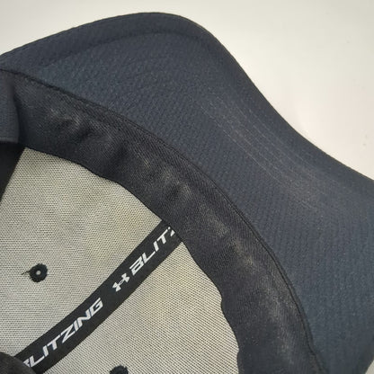 Under Armour Baseball Cap Black L Blitzing Embroidered Logo Fitted Athletic Hat
