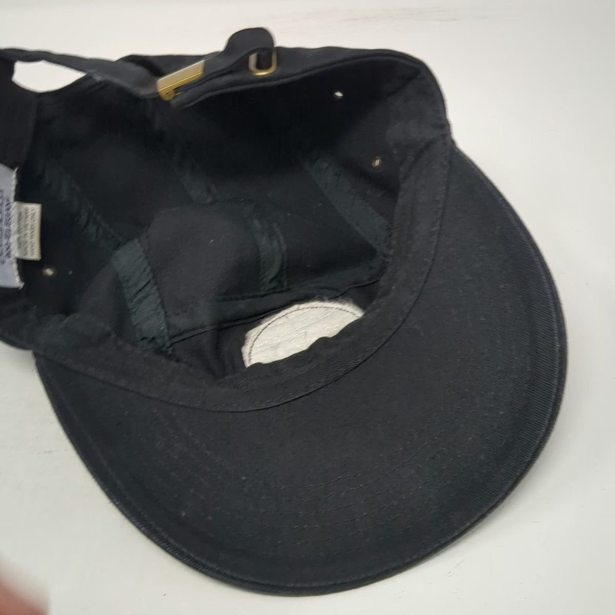 Elegan 5 Panel Black One Size Barley Creek Distillery Leather Patch Poconos Hat
