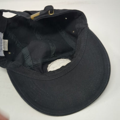 Elegan 5 Panel Black One Size Barley Creek Distillery Leather Patch Poconos Hat