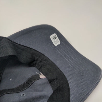 Adidas Slideback Hat Gray One Size Adjustable Embroidered Climalite 6 Panel