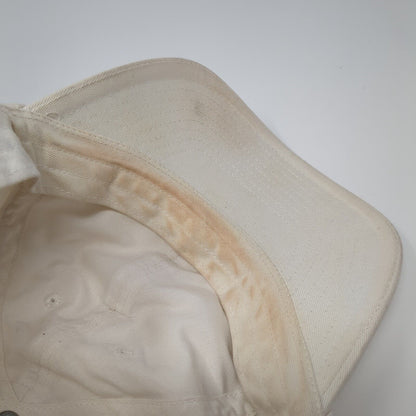 Nike Slideback Hat White One Size Adjustable Embroidered Swoosh 6 Panel