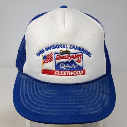 Otto Trucker Hat Blue One Size Fleetwood 1989 Divisional Champions Mesh Back