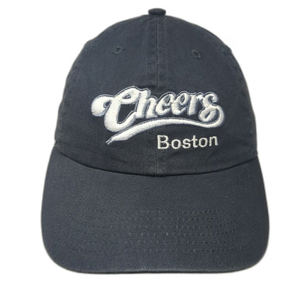 Newhattan Baseball Cap Gray One Size Cheers Boston Embroidered Strapback Hat