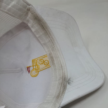 Lemonade Snapback Mesh Back Trucker Hat White One Size Athletic Works