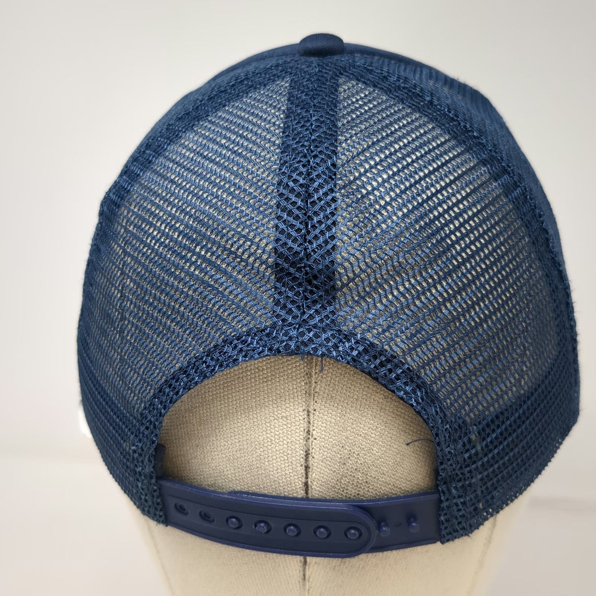 Bumble App Logo Blue Trucker Hat One Size Mesh Back Snapback Foam Front Rope