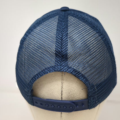 Bumble App Logo Blue Trucker Hat One Size Mesh Back Snapback Foam Front Rope