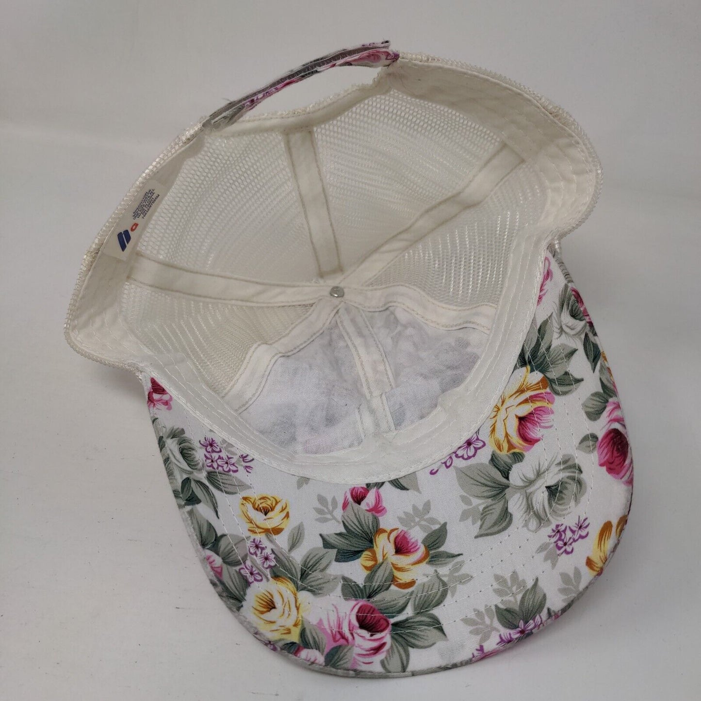 HG Strapback Mesh Back Trucker Hat Multicolor OSFA Floral Print