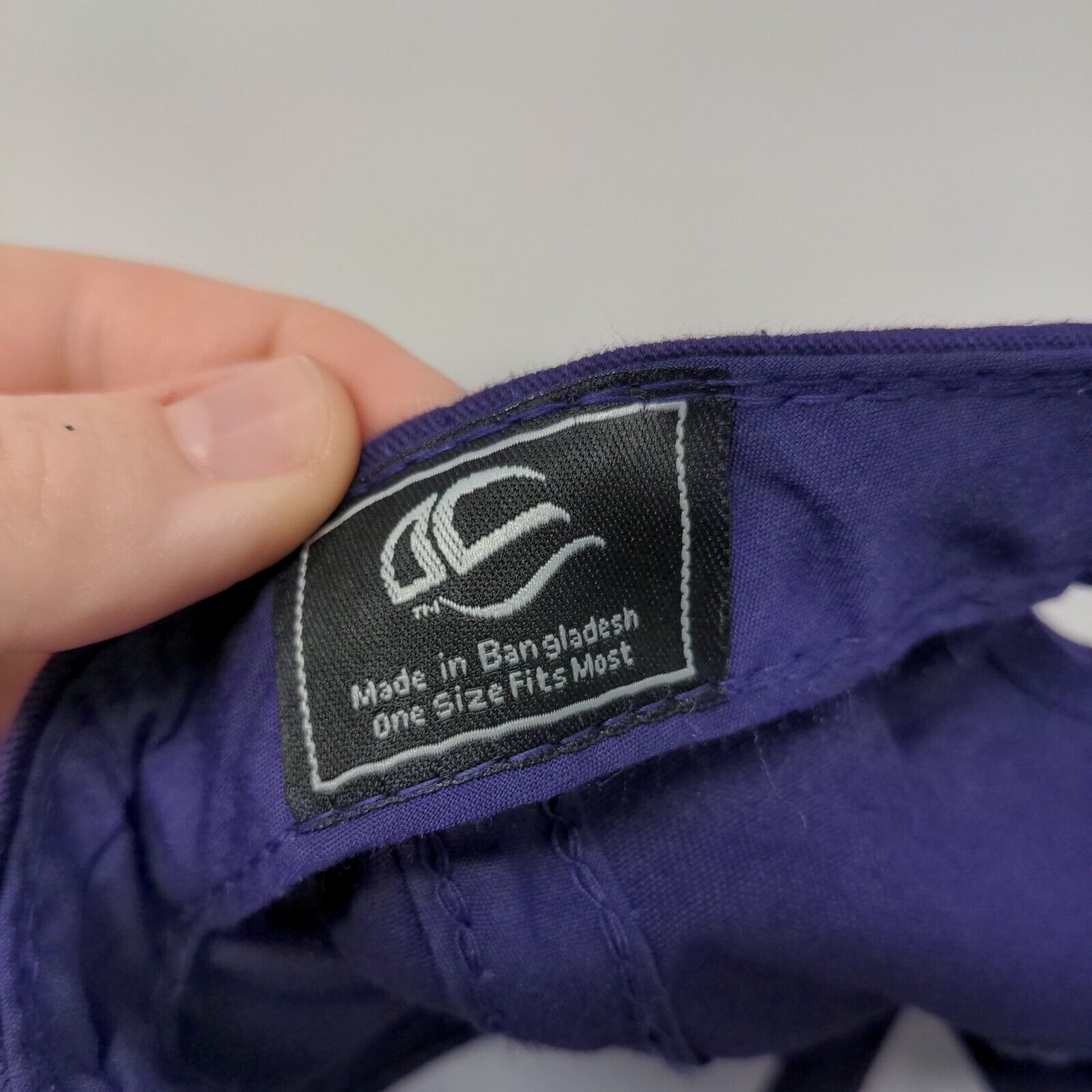 Cripple Creek Enterprises Strapback Hat Purple OSFM Outdoor Cap