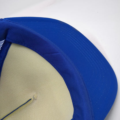 The Sportsman Trucker Hat Blue One Size US Forest Service PNW Fish Snapback Mesh