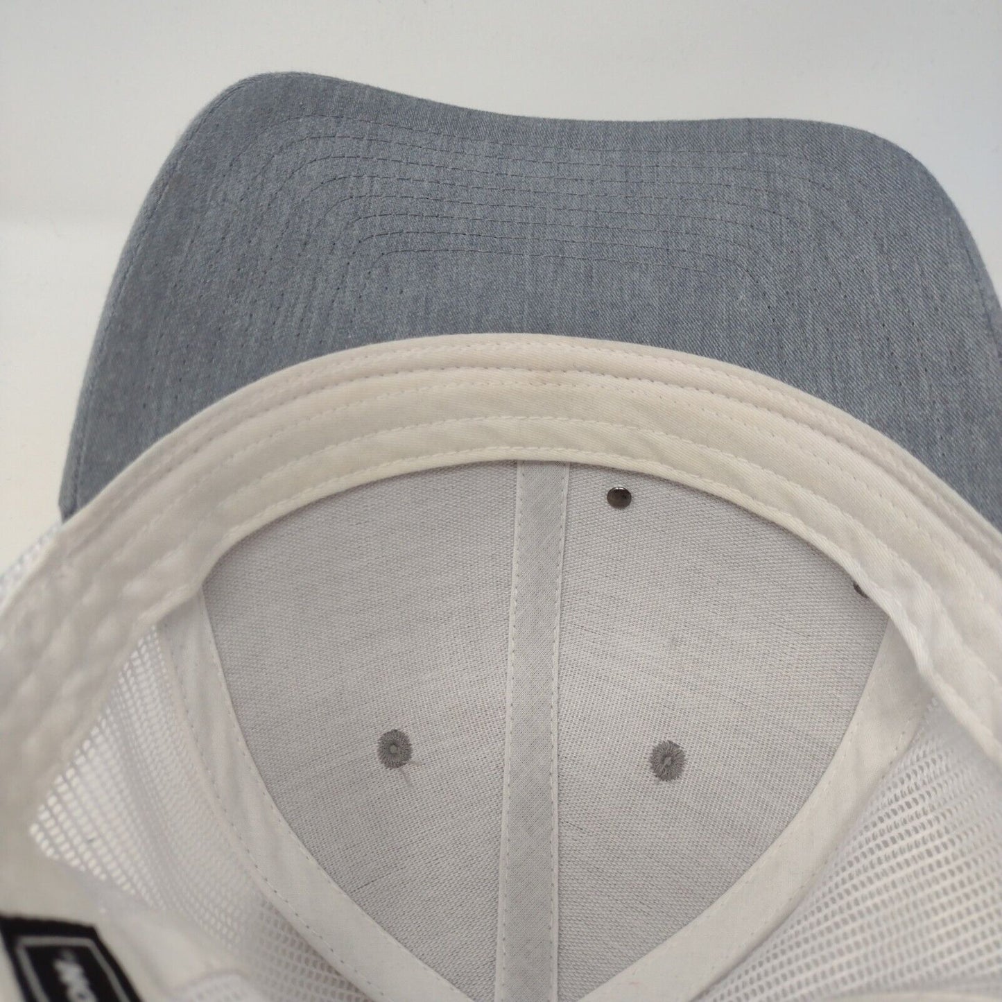 Idaho Snapback 112 Trucker Hat Gray OSFA Adjustable Mesh Back Richardson