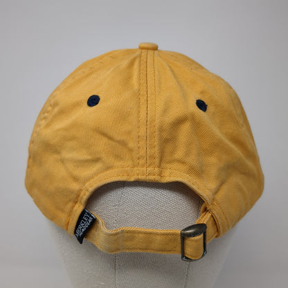 Stewart Creek Slideback Hat Yellow One Size Adjustable Embroidered