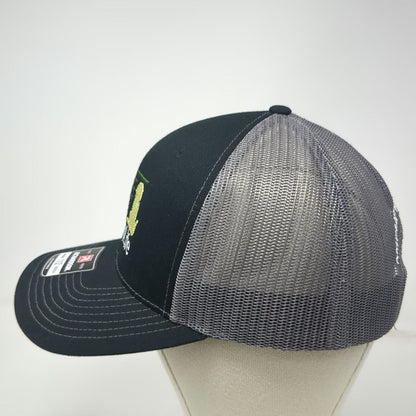 Richardson Trucker Hat Black One Size Mesh Back PetAmpLife Dog Graphic