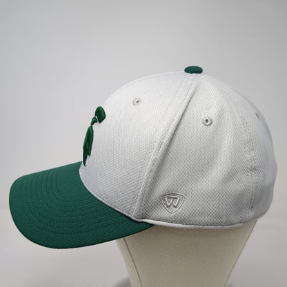 Michigan State Spartans NCAA Top of the World Cap Hat L Gray Green Embroidered